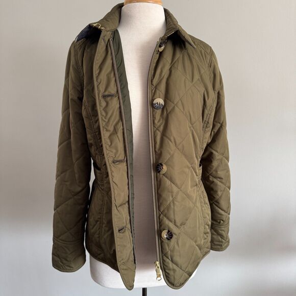 Barbour Nelson Quilted Jacket from The Barbour Tartan Collection | UK 12, US 8 - Picture 2 of 13